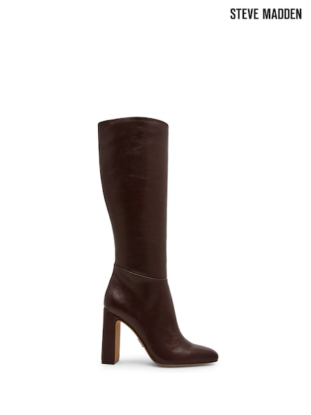 Steve Madden Ally High Brown Boots (F48109) | €225.50
