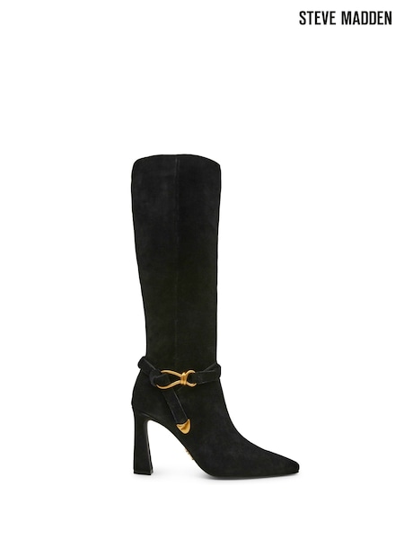 Steve Madden Sirens High Heeled Black Boots (F48115) | €263
