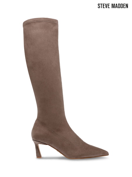 Steve Madden Natural Leisured Heeled Boots (F48146) | € 197