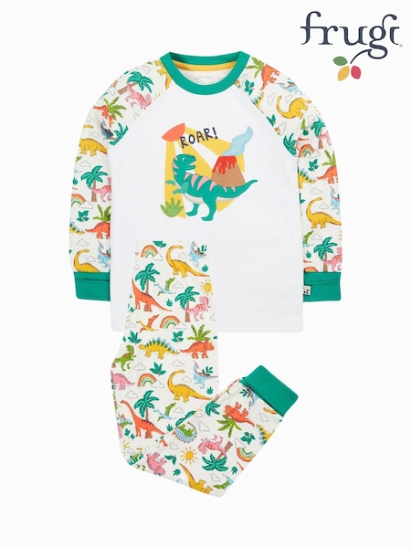 Blanco - Frugi White Dinosaur Pyjamas (F48152) | 50 € - 52 €