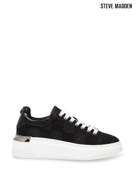Steve Madden Glider 2 Black Trainers (F48158) | €178