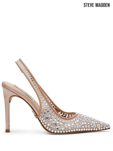Steve Madden Silver Reyes Slingbacks Shoes (F48222) | €184