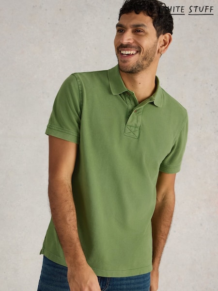 White Stuff Utility 100% Cotton Polo Shirt (F48356) | €55
