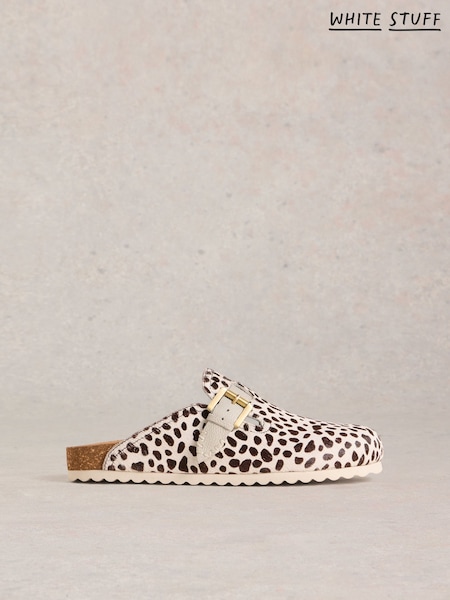White Stuff Natural Myrtle Slip-On Footbed Shoes (F48359) | €92