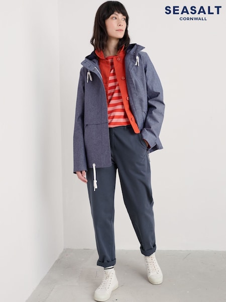 Seasalt Cornwall Depth Waterproof 100% Cotton Jacket (F48642) | 188 €