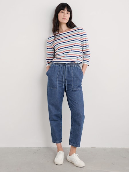 Seasalt Cornwall Pink Sailor Top (F48663) | kr428