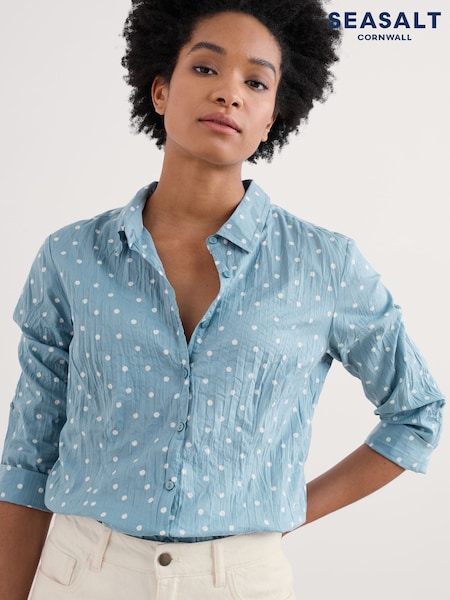 Azul - Seasalt Cornwall Multi Larissa 100% Cotton Shirt (F48693) | 75 €