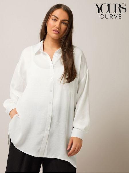Blanco - Yours Curve Button Through Blouse (F48739) | 51 €