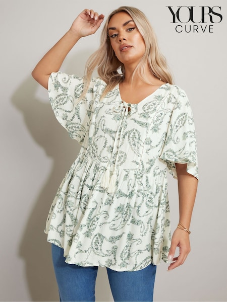 Yours Curve White Angel Boho Top (F48764) | 1,742 UAH