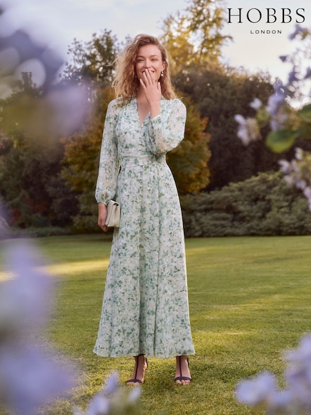 Hobbs Green Thea Dress (F48983) | AED1,159