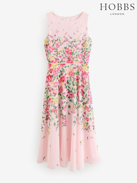 Hobbs Pink Carly Dress (F49004) | €216