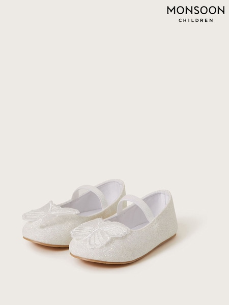 Monsoon Baby Butterfly Glitter Walker Shoes (F49111) | ‏155 ر.س.‏