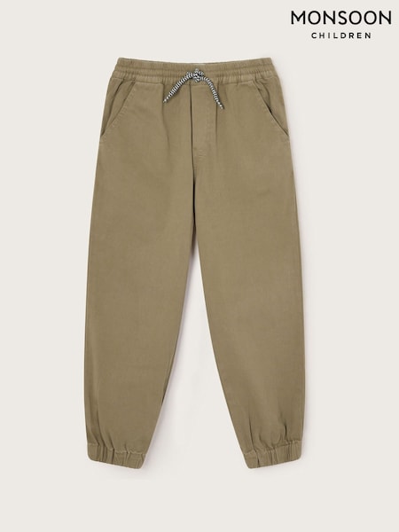 Monsoon Natural Pull On Cuffed Trousers (F49112) | €32 - €37