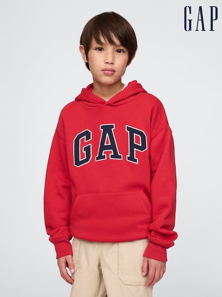 Gap Red Pullover Vintage Logo Hoodie (4-13yrs) (F49314) | €26