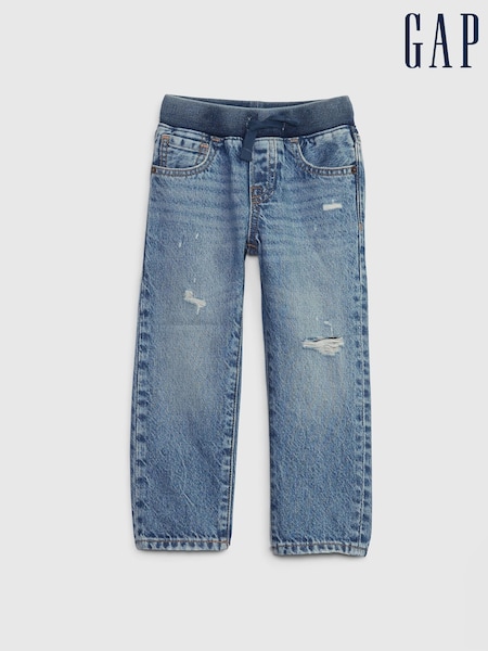 Gap Blue Original Straight Pull On Jeans (6mths-5yrs) (F49337) | €35