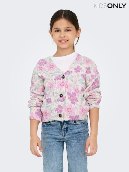 Printed Floral Knitted Cardigan (F49475) | 1,923 UAH