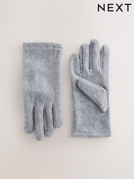 Grey Fleece Gloves (F49501) | €7