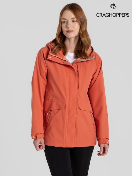 Craghoppers Red Calbeck II Waterproof Jacket (F49520) | 745 LEI
