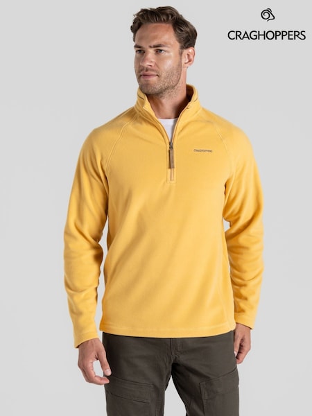 Craghoppers Yellow National Trust Corey Half Zip Fleece (F49545) | €33
