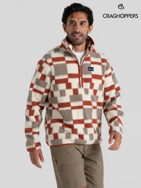 Craghoppers Red Clifford Half Zip Fleece (F49615) | R$ 445