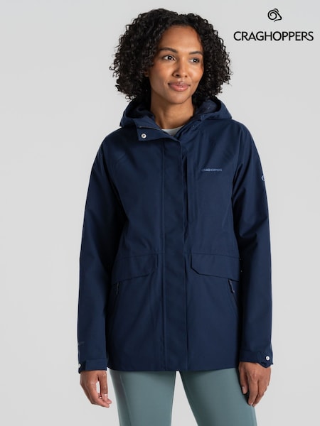 Craghoppers Blue Calbeck II Waterproof Jacket (F49634) | 745 LEI