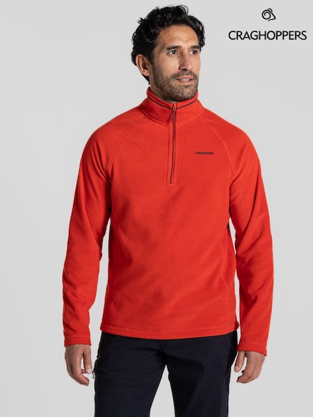 Craghoppers Red Corey VII Half Zip Fleece (F49637) | €36