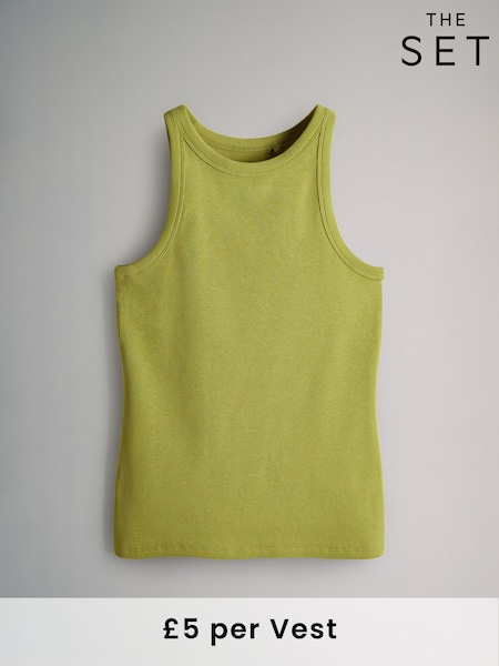 The Set Ribbed Racer Vest (F49686) | €7