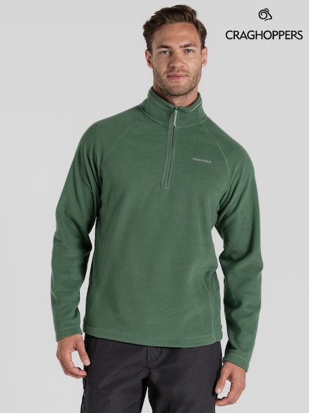 Craghoppers Green Corey VII Half Zip Fleece (F49694) | ₪126