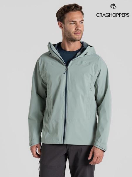 Craghoppers Green Ponsa Waterproof Jacket (F49743) | €99