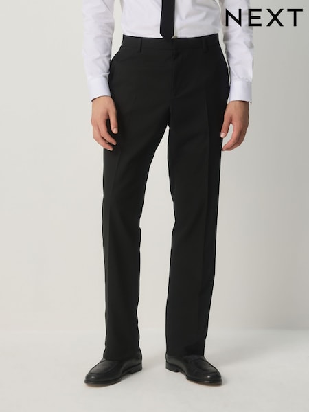 Black Tailored Fit Tuxedo Suit Trousers (F49806) | €54