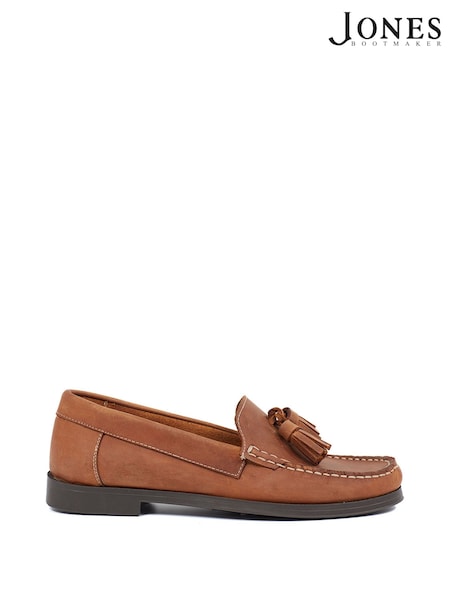 rjava - Jones Bootmaker Trish Leather Casual Moccasins (F49826) | € 130