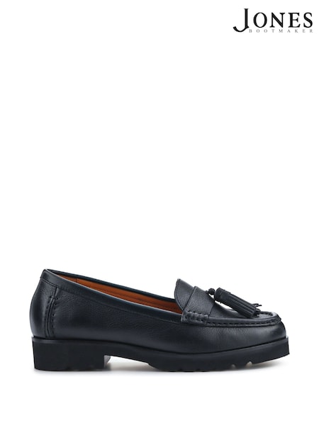 črna - Jones Bootmaker Leather Casual Slip On Shoes (F49829) | € 117