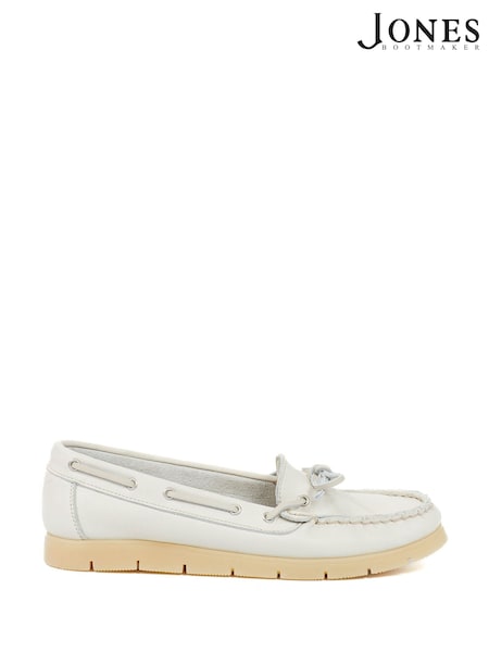 Jones Bootmaker Penella Hand Stitched Leather Moccasins (F49830) | ₪448