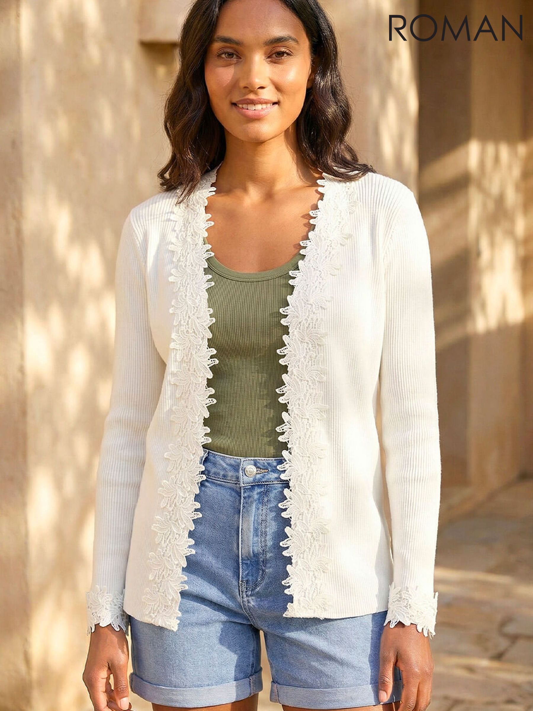 Women's Lace Cardigans | Next UAE