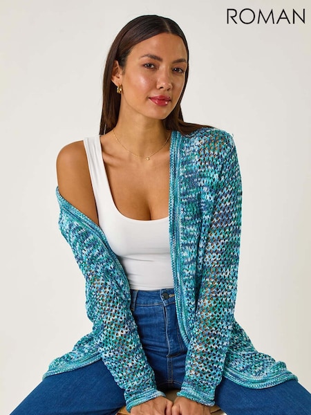 Roman Spacedye Lightweight Knit Cardigan (F49937) | € 55