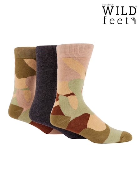 Wild Feet Camo Crew Socks (F50052) | 721 грн