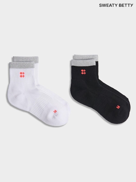 Sweaty Betty Reflective Workout Mini Crew Socks 2 Pack (F50079) | €47