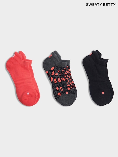 Kromi Musta - Sweaty Betty Workout Trainers Socks 3 Pack (F50082) | €32
