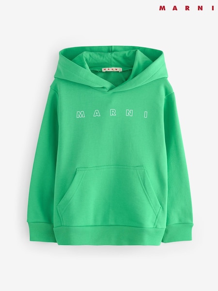 Marni Logo Hoodie (F50104) | AED844
