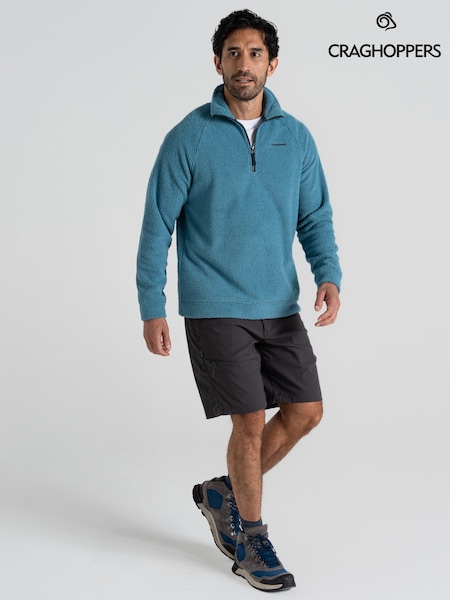 Craghoppers Blue Karlton Half Zip Fleece (F50138) | €50