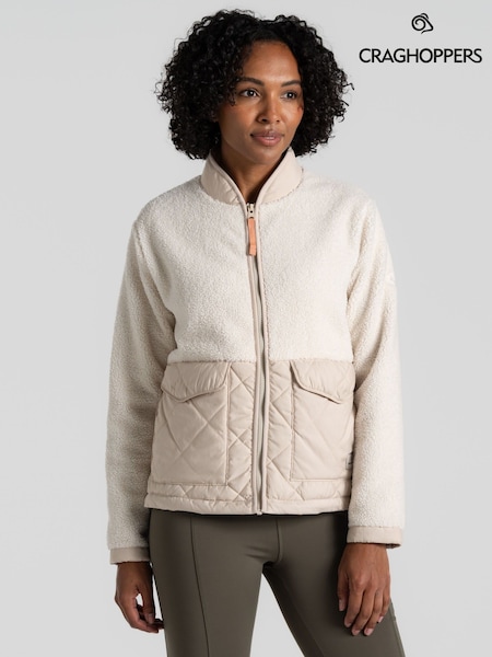 Craghoppers Grey Jamea Hybrid Fleece Jacket (F50140) | €93