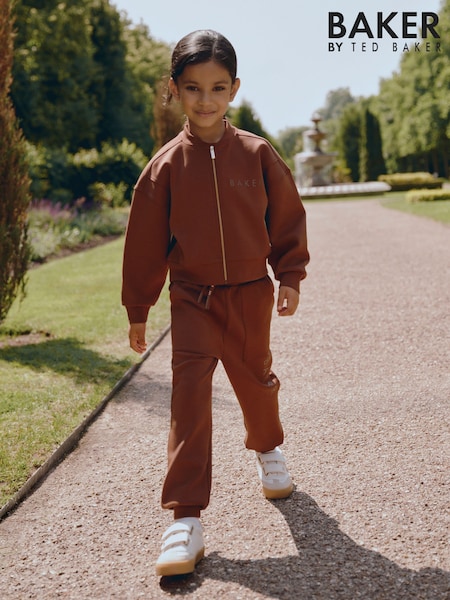 Baker by Ted Baker 2 Piece Premium Zip-Through Bomber & Joggers Set (F50161) | €61 - €67