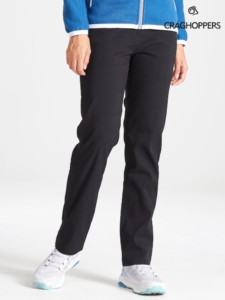 Craghoppers Kiwi Pro Black Trousers (F50172) | ₪226
