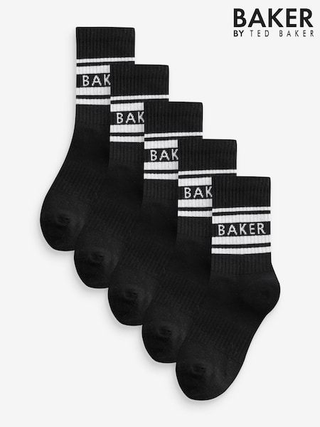 Baker by Ted Baker Boys Socks 5 Pack (F50225) | €17 - €19