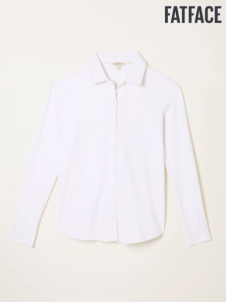 FatFace Selby White Jersey Shirt (F50232) | 2,103 UAH