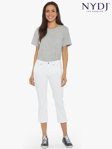 NYDJ Chloe Capri White Jeans (F50290) | €133