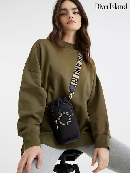 River Island Logo Bottle Holder Bag (F50311) | €27