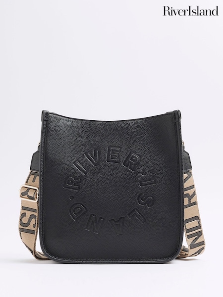 River Island Faux Leather Messenger Bag (F50339) | €42