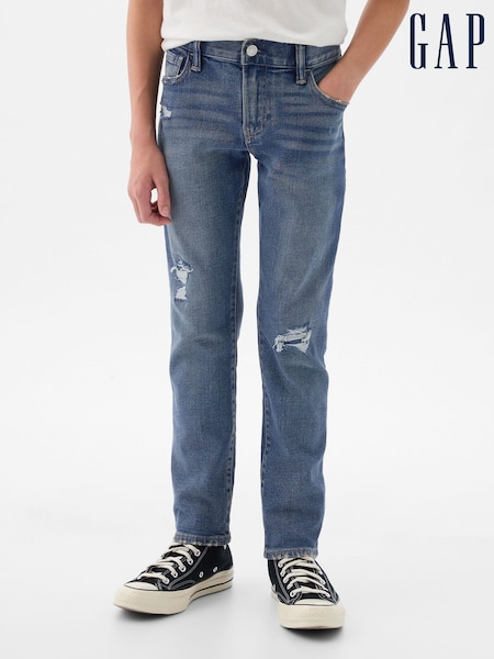 Gap Blue Ripped Slim Fit Jeans (F50501) | €40