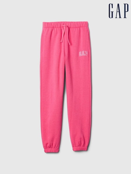Gap Pink Logo Fleece-Lined Joggers (4-13yrs) (F50588) | €28